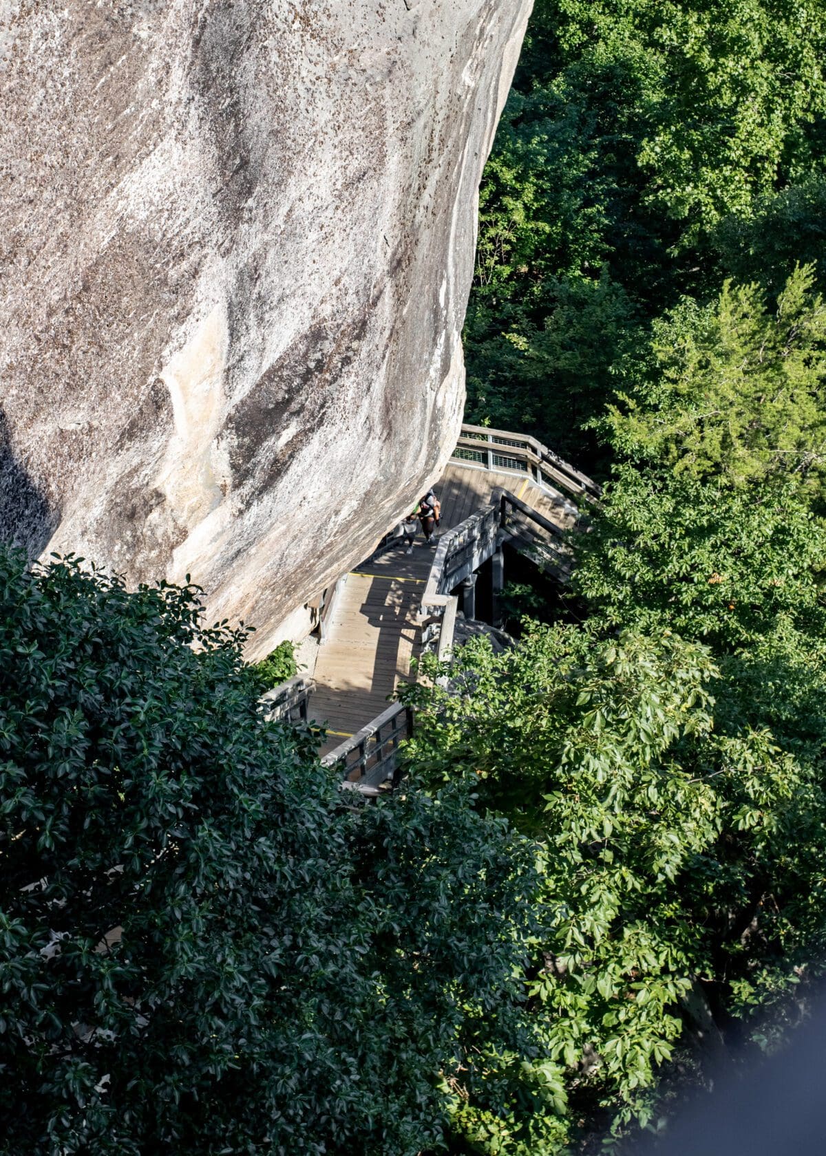 chimney rock stairs