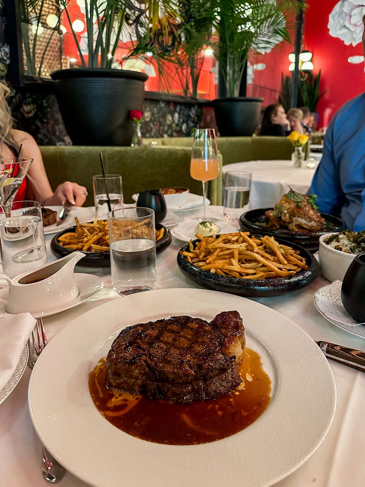 East End Bistrot ribeye steak
